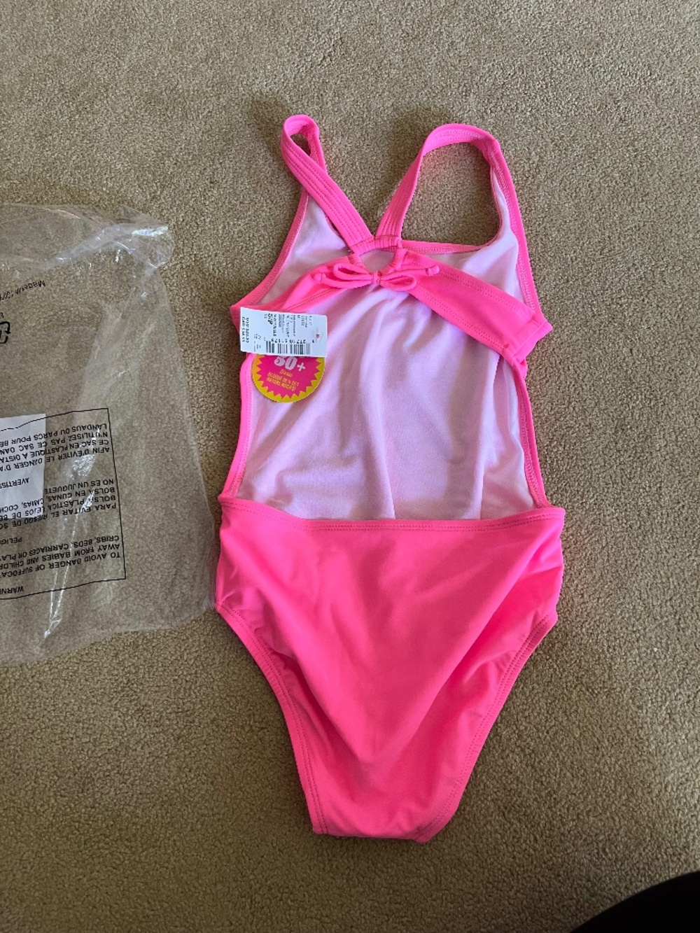 Little girl one piece swimsuit - never worn